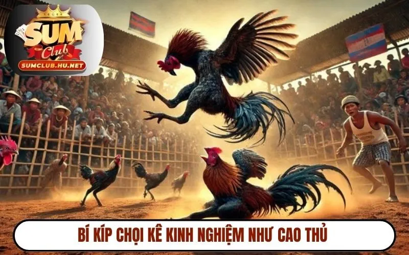 Bí kíp chọi kê kinh nghiệm như cao thủ