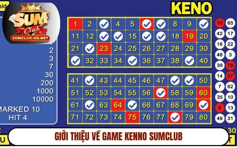 Giới thiệu về game Kenno SUMCLUB